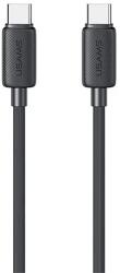 USAMS USB 2.0 Type C Összekötő Fekete 1m SJ691USB01 (SJ691USB01)