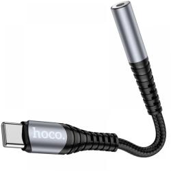 hoco. USB 2.0 Type C Jack Átalakító Fekete-Szürke 10cm LS33 (LS33)