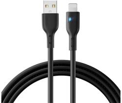 JOYROOM IPAD JOYROOM adatkábel USB - lightning, LED jelzés, FEKETE (S-UL012A13_200)