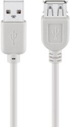 Goobay USB Hosszabbító Szürke 60cm 68624 (68624)