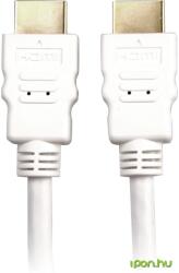 Sharkoon HDMI Összekötő Fehér 1m 4044951015139 (4044951015139)