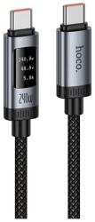 hoco. USB 2.0 Type C Összekötő Fekete 1.2m U148_USB_C_240_B (U148_USB_C_240_B)