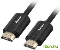 Sharkoon HDMI Összekötő Fekete 1m 4044951018024 (4044951018024)