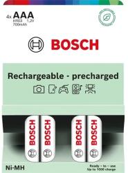 Bosch Rechargeable mikro ceruza akku (AAA) 700mAh 4db