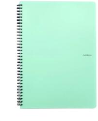 KARTON P+P Pastelini spirálfüzet A4 60 lapos vonalas Green (8-068)