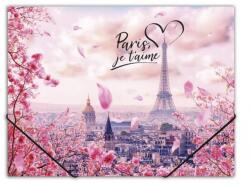 Panta Plast Take me to Paris gumis mappa 15 mm PP A4 (0410-0064-56)