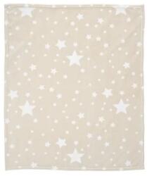 Lorelli Polár takaró 85x100 cm - Beige Stars (3800166112992)