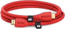 RØDE HDMI 2.0 Összekötő Piros 1.5m HDMICABLE1.5M-R (HDMICABLE1.5M-R)