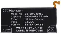 Cameron Sino Samsung A3 (2015) CAMERON SINO Li-Polymer akku 3.8V/1900mAh, Samsung EB-BA300ABE kompatibilis, FEKETE (CS-SMG300SL)
