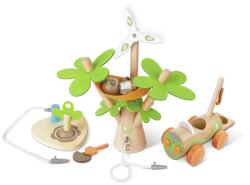 Hape Green Planet Explorers Fa ültetés elektromos járgánnyal (E3417)