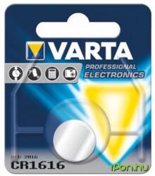 VARTA CR1616 gombelem (CR) 1db (6616112401)