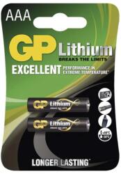 GP Batteries Lithium Breaks the Limits FR3 mikro ceruza elem (AAA) 2db (B15112)
