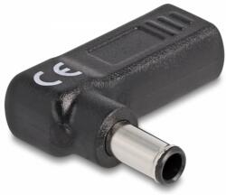 Delock Laptop töltőkábel adapter USB Type-C anya - Sony 60 x 43 mm apa 90° fokban hajlított (60014)