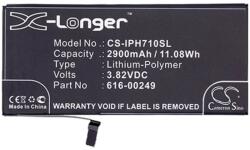 Cameron Sino iPhone 7 Plus 5.5 CAMERON SINO Li-Polymer akku 3.82V/2900mAh Apple 616-00249 kompatibilis FEKETE (CS-IPH710SL)