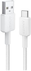 Anker 322 USB-A USB-C fonott kábel 0.9m fehér A81H5G21 (A81H5G21)