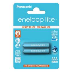 Panasonic ENELOOP LITE elem AAA, újratölthető, 2db/csomag (BK-4LCCE/2BE_N)