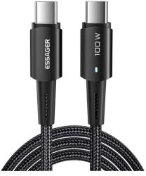 Essager Sunset USB-C / USB-C 2.0 kábel 5A 100W 2m PES-027 (6973167639502)