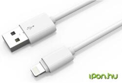 USB Lightning Töltő/adatkábel Fehér 1m SY-03 (SY-03)