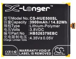 Cameron Sino Huawei Y6 Pro (2015) CAMERON SINO Li-Polymer akku 3.8V/3900mAh, Huawei HB526379EBC kompatibilis, FEKETE (CS-HUE500SL)
