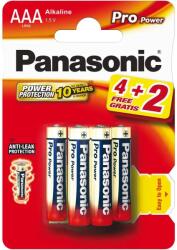 Panasonic Pro Power mikro ceruza elem (AAA) 6db