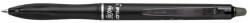 Pilot Frixion Ball Plus Rollertoll 0.35 mm nyomógombos fekete (BLRT-FRPLS7-B)