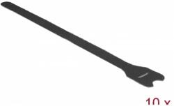 Delock Kábelkötegelő Fekete 30cm 18688 (18688)