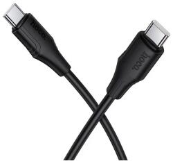 hoco. USB 2.0 Type C Összekötő Fekete 1m X124_C_C_B (X124_C_C_B)