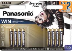 Panasonic Everyday Power mikro ceruza (AAA) 8db (LR03EPS/8BW)
