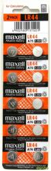 Maxell LR-44 alkáli gombelem (CR) 10db (11717000)