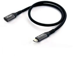 Equip USB 3.1 Type C Hosszabbító Fekete 1m 128371 (128371)