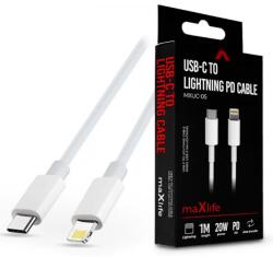  USB 2.0 Type C Lightning Töltő/adat Fehér 1m TF-0139 (TF-0139)