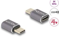 Delock USB 4.0 Type C Toldó Antracit 2cm 60046 (60046)