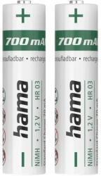 Hama NiMH mikro ceruza akku (AAA) 700mAh 2db (223525)
