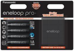 Panasonic Eneloop PRO ceruza akkumulátor (AA) 2500mAh 4db + Doboz (BK-3HCDEC4BE)