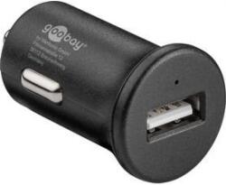 Goobay Autós töltő 1xUSB aljzattal 2.4A fekete (45162)