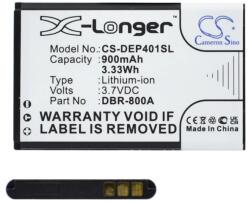 Cameron Sino Doro 1370 CAMERON SINO Li-Ion akku 3.7V/900mAh, Brondi W11 kompatibilis, FEKETE (CS-DEP401SL)