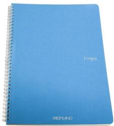 Fedrigoni Ecoqua A4 70 lapos kockás spirálfüzet türkiz (19290111)