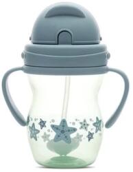Lorelli Szívószálas itató fogantyúval 275ml - Blue/Green (3800166106069)