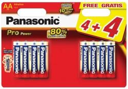 Panasonic Pro Power ceruza elem (AA) 8db (LR6PPG/8BW)