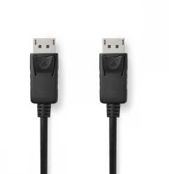 Nedis DisplayPort 1.2/1.2a Összekötő Fekete 2m CCGL37010BK20 (CCGL37010BK20)