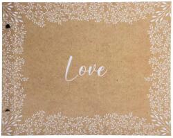 Exacompta Fotóalbum csavarozott gerincű 37x29 cm 20 lap Kraft (60234E)