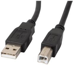 Lanberg USB Összekötő Fekete 1m CA-USBA-10CC-0010-BK (CA-USBA-10CC-0010-BK)