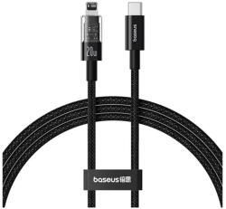 Baseus GEM USB-Lightning kábel 20W PD 2m fekete P10373001111-01 (P10373001111-01)