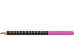 Faber-Castell Jumbo Grip háromszögletű kéttónusú HB grafitceruza fekete-rózsaszín (FC511911)