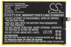 Cameron Sino Doogee F5 CAMERON SINO akku 2400mAh LI-Polymer F5 kompatibilis (CS-DGF500SL)