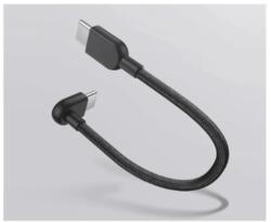 Xiaomi USB 2.0 Type C Összekötő Sötétszürke 10cm BHR08W0GL (BHR08W0GL)