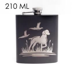 Iris Barcelona QX 202352 Laposüveg Rozsdamentes acél/Fekete Vizsla 210ml (202352)