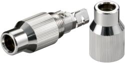 Goobay Koax Csatlakozó Ezüst 5cm 12418 (12418)