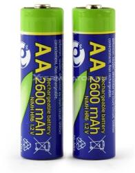 Gembird Rechargeable Ni-MH ceruza akku (AA) 2600mAh 2db EG-BA-AA26-01 (EG-BA-AA26-01)
