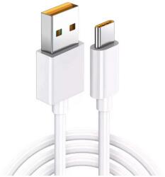 OPPO adatkábel (USB - Type-C, 65W, gyorstöltő, 100cm) FEHÉR (DL136)